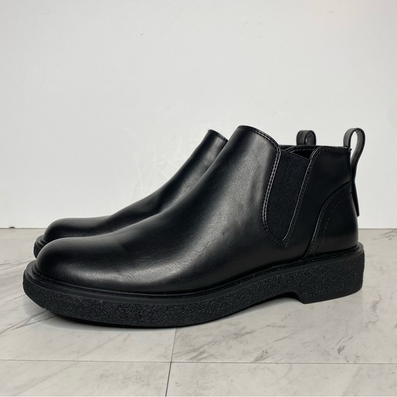 New! Franco Sarto Jellisa Black Faux Leather Bootie 9 1/2 - Picture 12 of 12